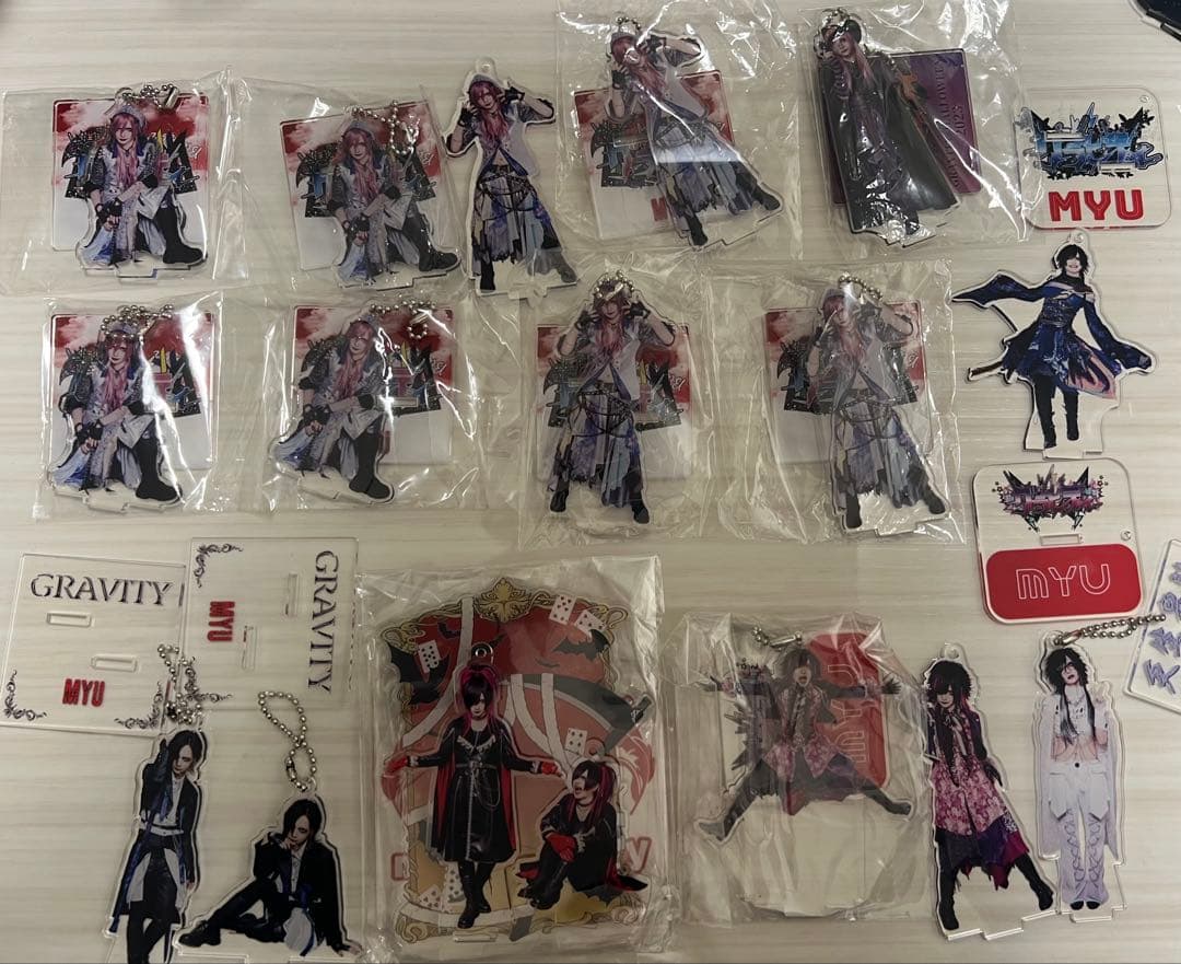 グラビティ myu アクリルキーホルダー　アクスタ