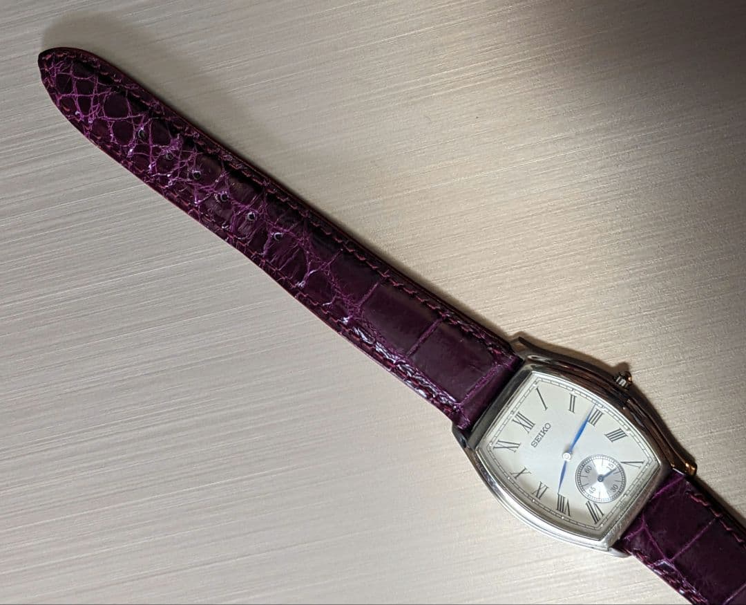 SEIKO インターナショナル スモセコ 6G28-00A0 青針　稼働美品