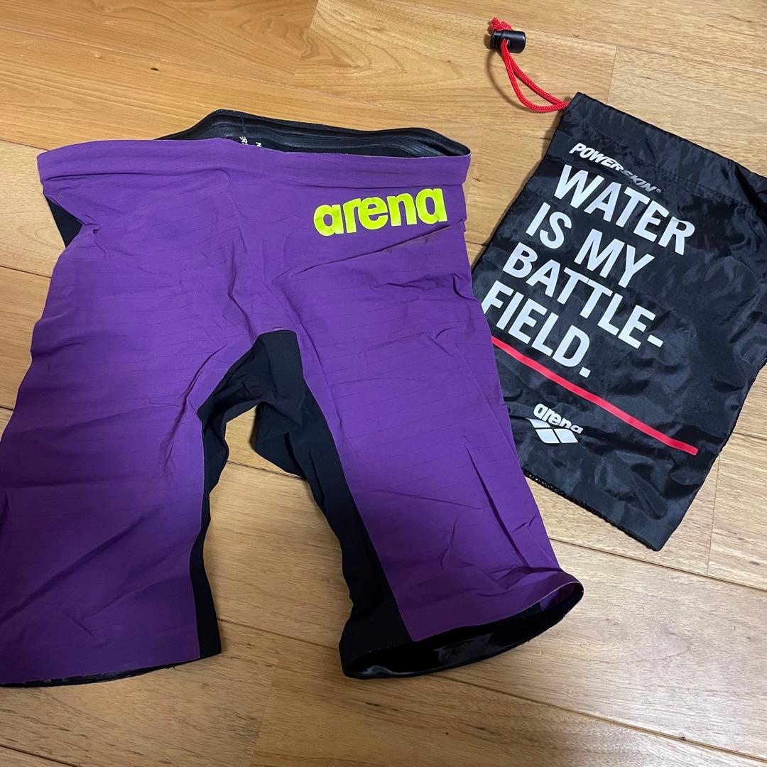高速水着 arena carbon air メッシュバッグ付き