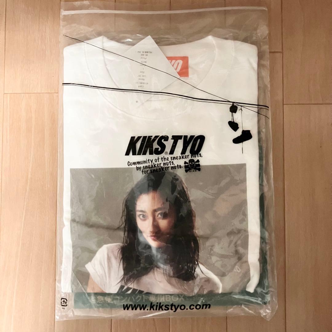 【未開封】KIKSTYO 奥山かずさ Tシャツ 白 Lサイズ KIKS TYO