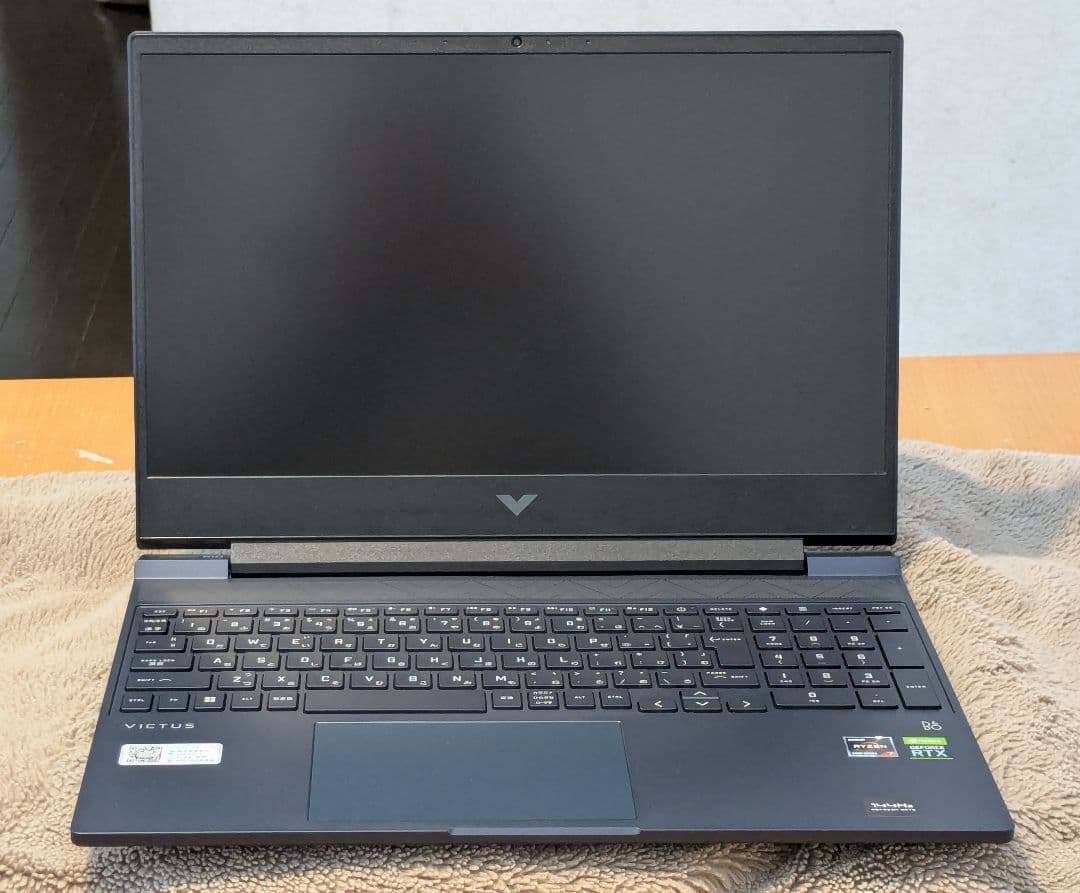 HP Victus 15 Ryzen 7　メモリ 32GB　SSD 1TB