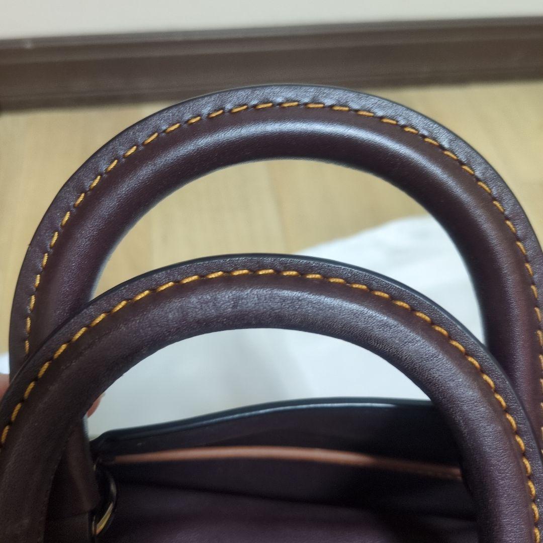 COACH　コーチ　ローグ ティーローズ　バッグ　花