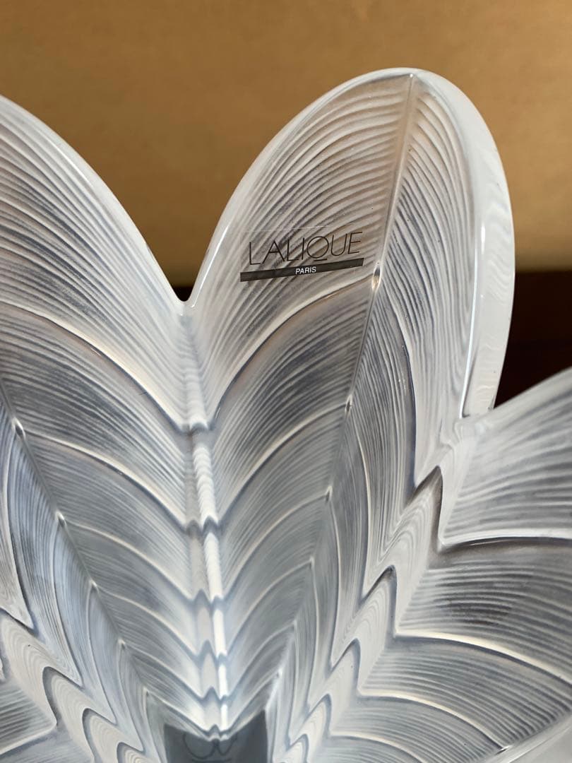 LALIQUE ラリック　 花瓶　フラワーベース