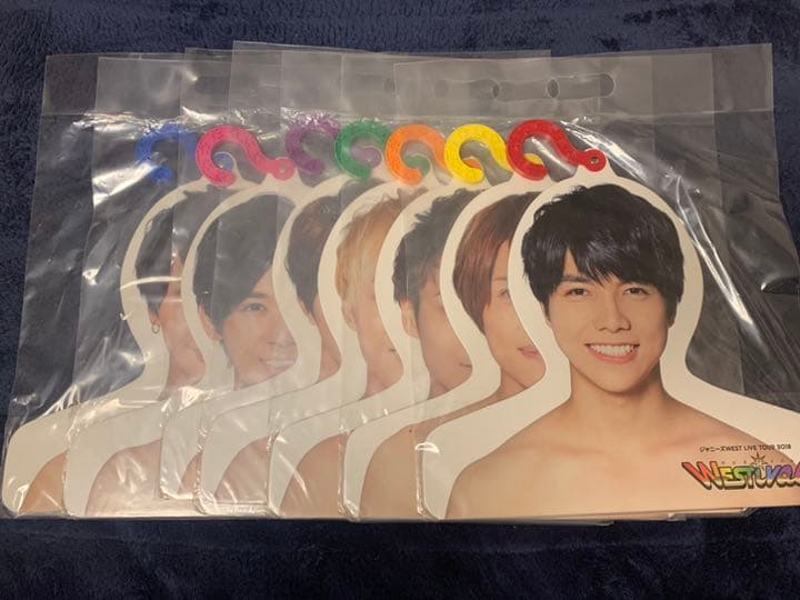 【7人セット➕おまけ付】ぬくぬく服フック  ジャニーズWEST