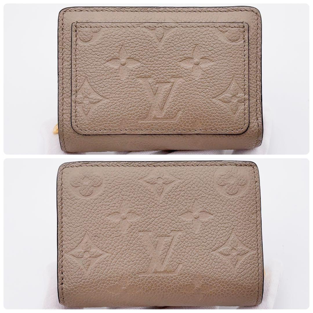 現行モデル♪ルイヴィトン アンプラント クレア トゥルトレール 二つ折り財布