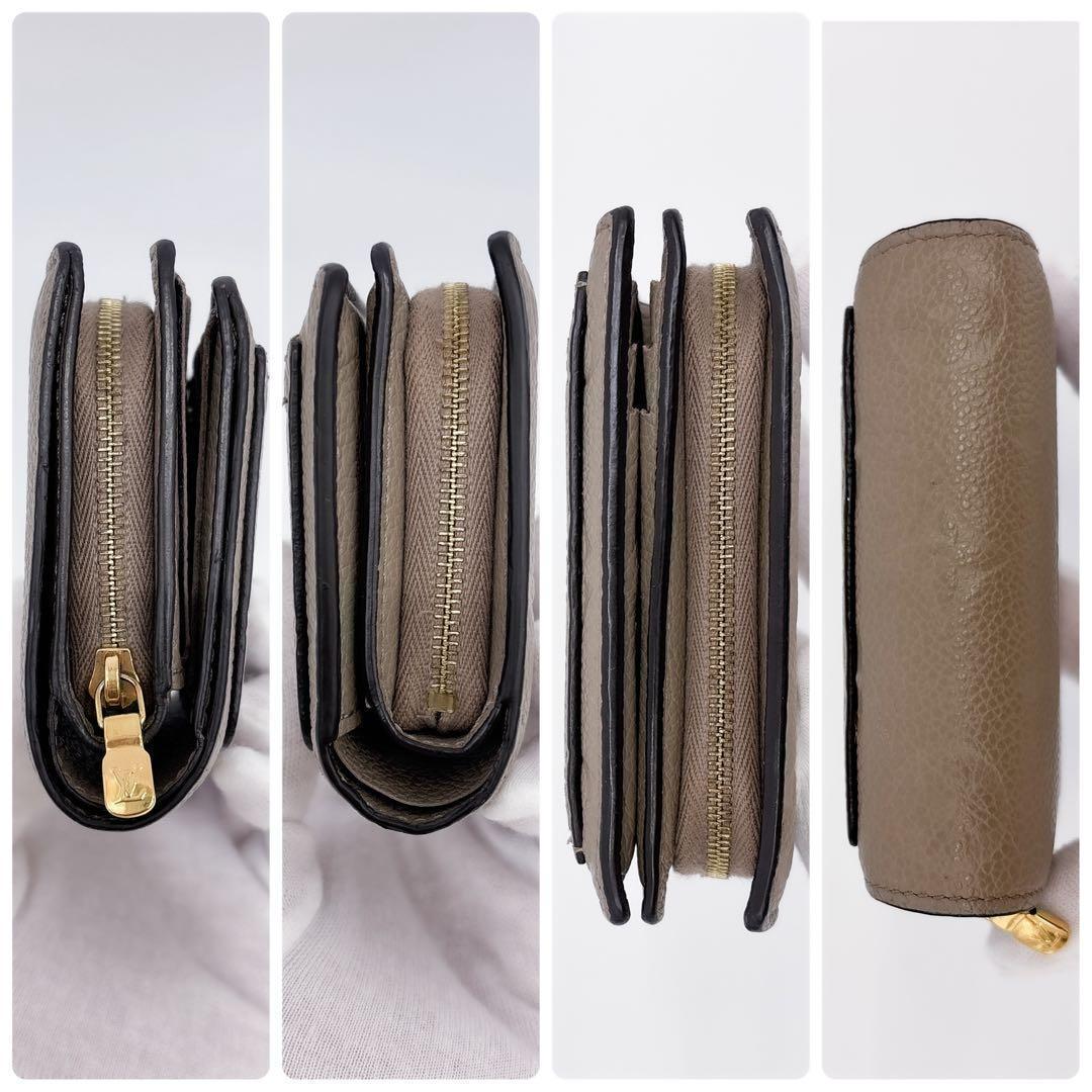 現行モデル♪ルイヴィトン アンプラント クレア トゥルトレール 二つ折り財布