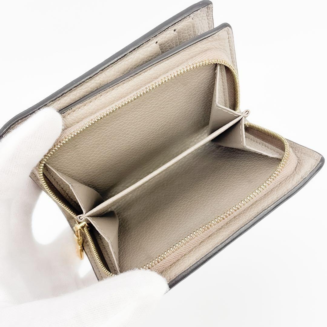 現行モデル♪ルイヴィトン アンプラント クレア トゥルトレール 二つ折り財布