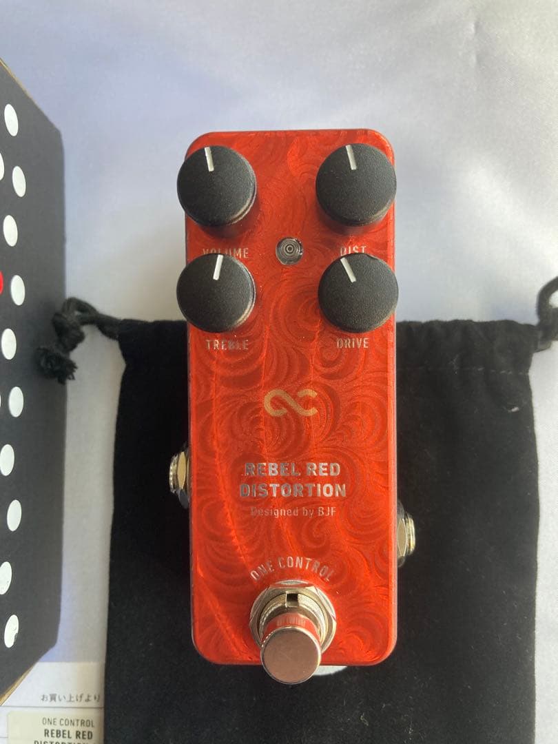 ギター One Control Rebel Red Distortion 4K
