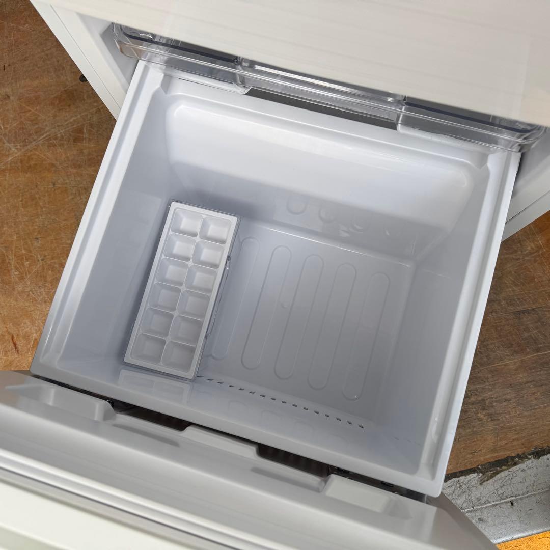 C7718★2021年製美品★シャープ　冷蔵庫　右.左開き　ホワイト　一人暮らし