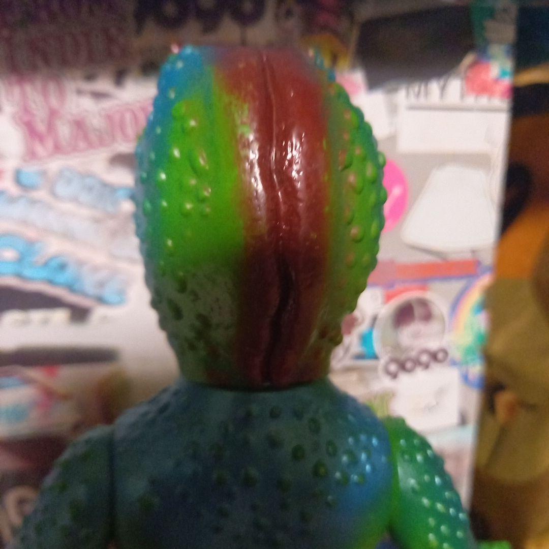 ライダー怪人スタンダードソフビ✨死神カメレオン✨初期個体✨貴重昭和レトロ✨激レア