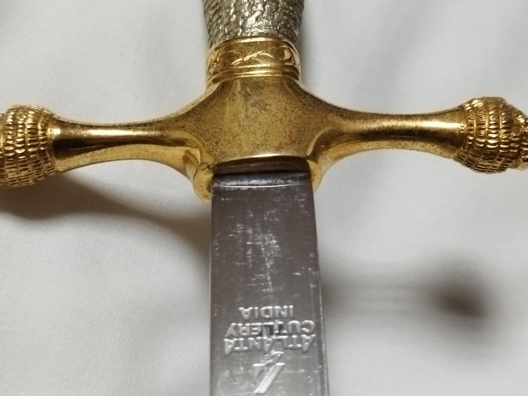 (J-5096)US．ＡＲＭＹ士官候補生訓練用サーベル　レア　(模造刀、安全品)