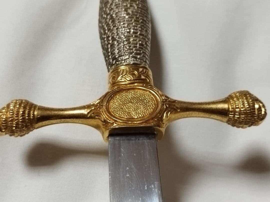 (J-5096)US．ＡＲＭＹ士官候補生訓練用サーベル　レア　(模造刀、安全品)