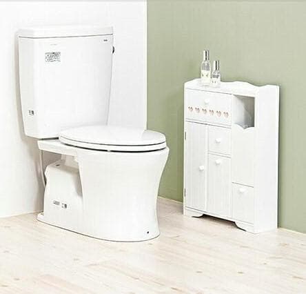 【新品】スリム トイレラック　ハートモチーフ　トイレ収納　アウトレット