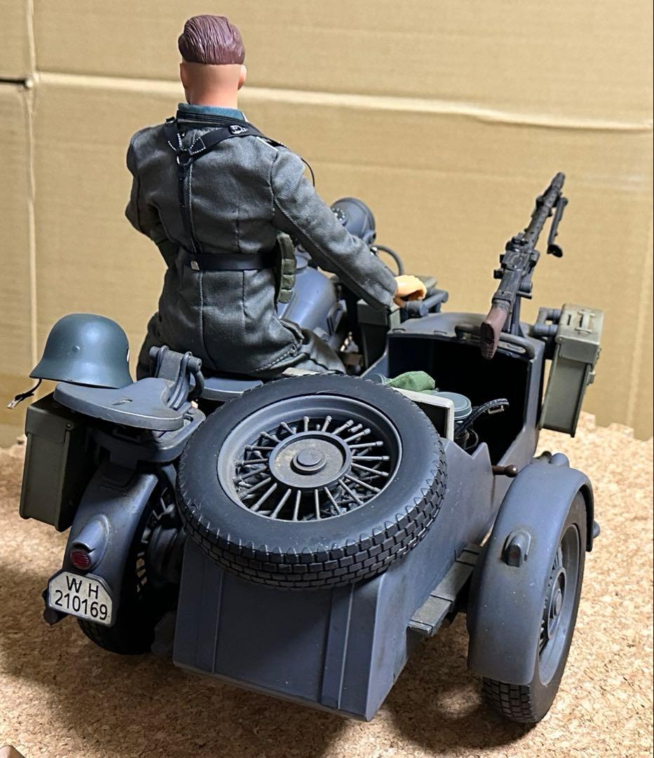 21st century toys 1/6 ドイツ軍　サイドカー 兵士付き