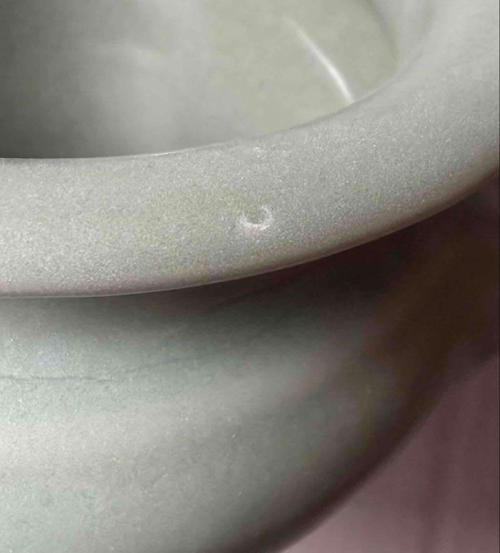 中国 青磁三つ足炉　f2251126