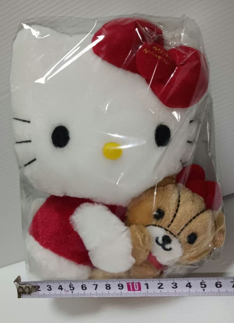 激レア！　キティ　タイニーチャム　40周年記念ぬいぐるみ