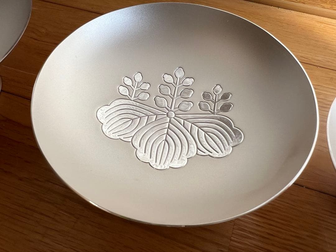 純銀製 銀杯 造幣局製　内閣総理大臣 刻印有 390g silver