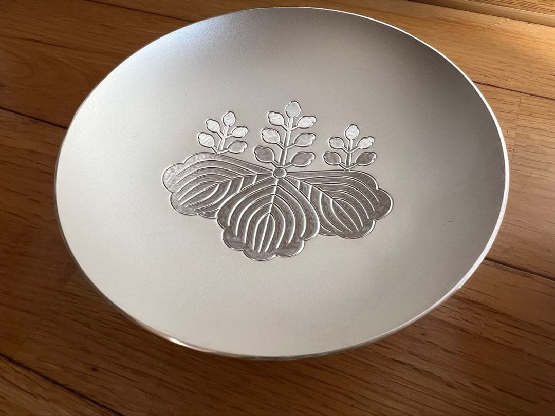 純銀製 銀杯 造幣局製　内閣総理大臣 刻印有 390g silver