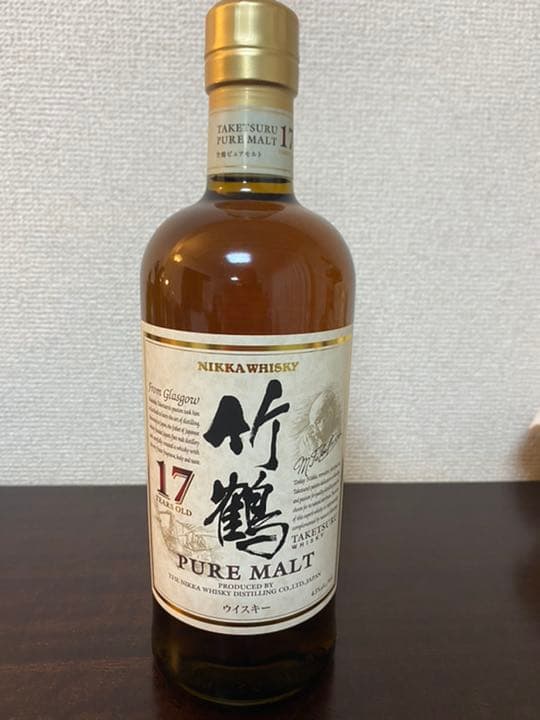 ニッカ 竹鶴　竹鶴17年　ピュアモルト　ウイスキー 700ml