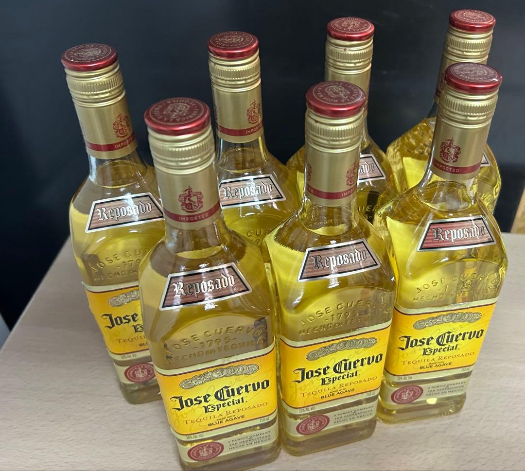 古酒 Jose Cuervo テキーラ スピリッツ750ml 7 本　セット