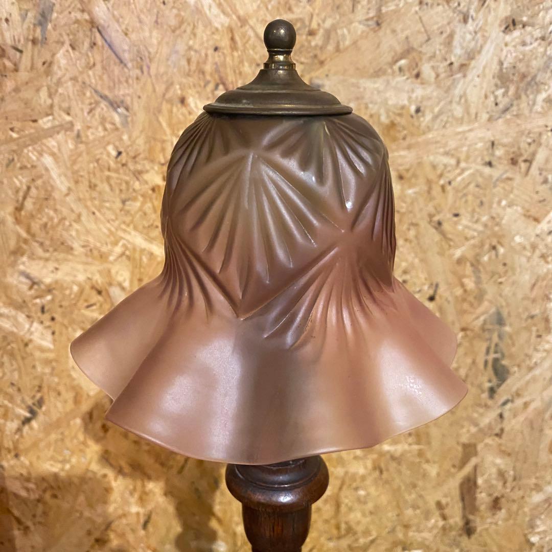 ヴィンテージ テーブルランプ　シェードランプ　照明　ライト　アンティーク