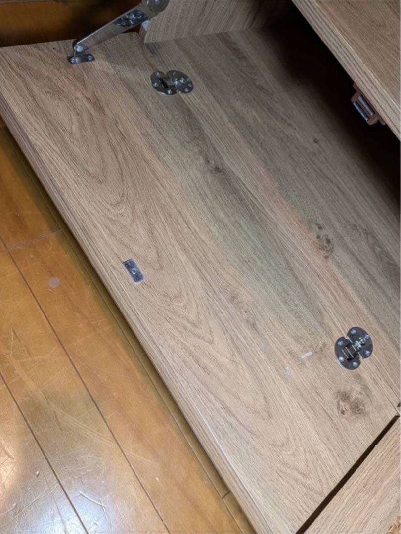 ■送料込■LOWYA ラタンテレビ台 ナチュラルブラックテレビボードラック180