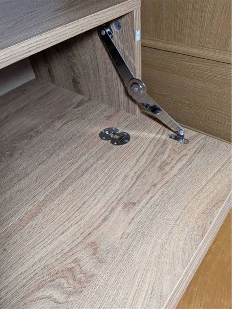 ■送料込■LOWYA ラタンテレビ台 ナチュラルブラックテレビボードラック180