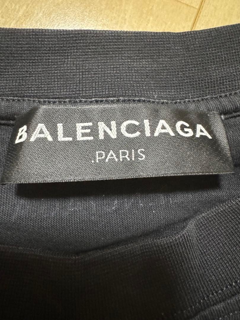 美品⭐︎ BALENCIAGA バレンシアガ Paris Tシャツ カットソー M