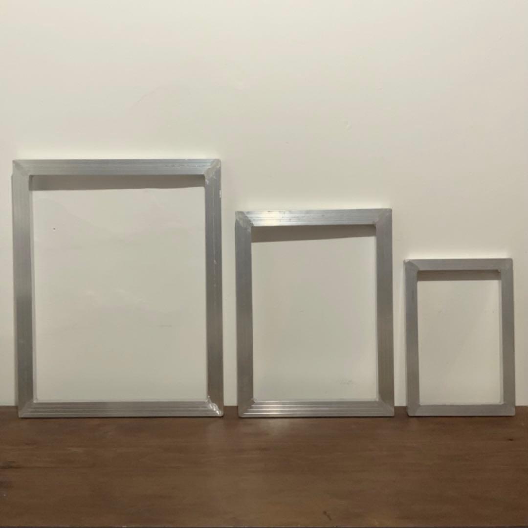 シルクスクリーン アルミ枠50×40/40×30/30×20 各10個セット