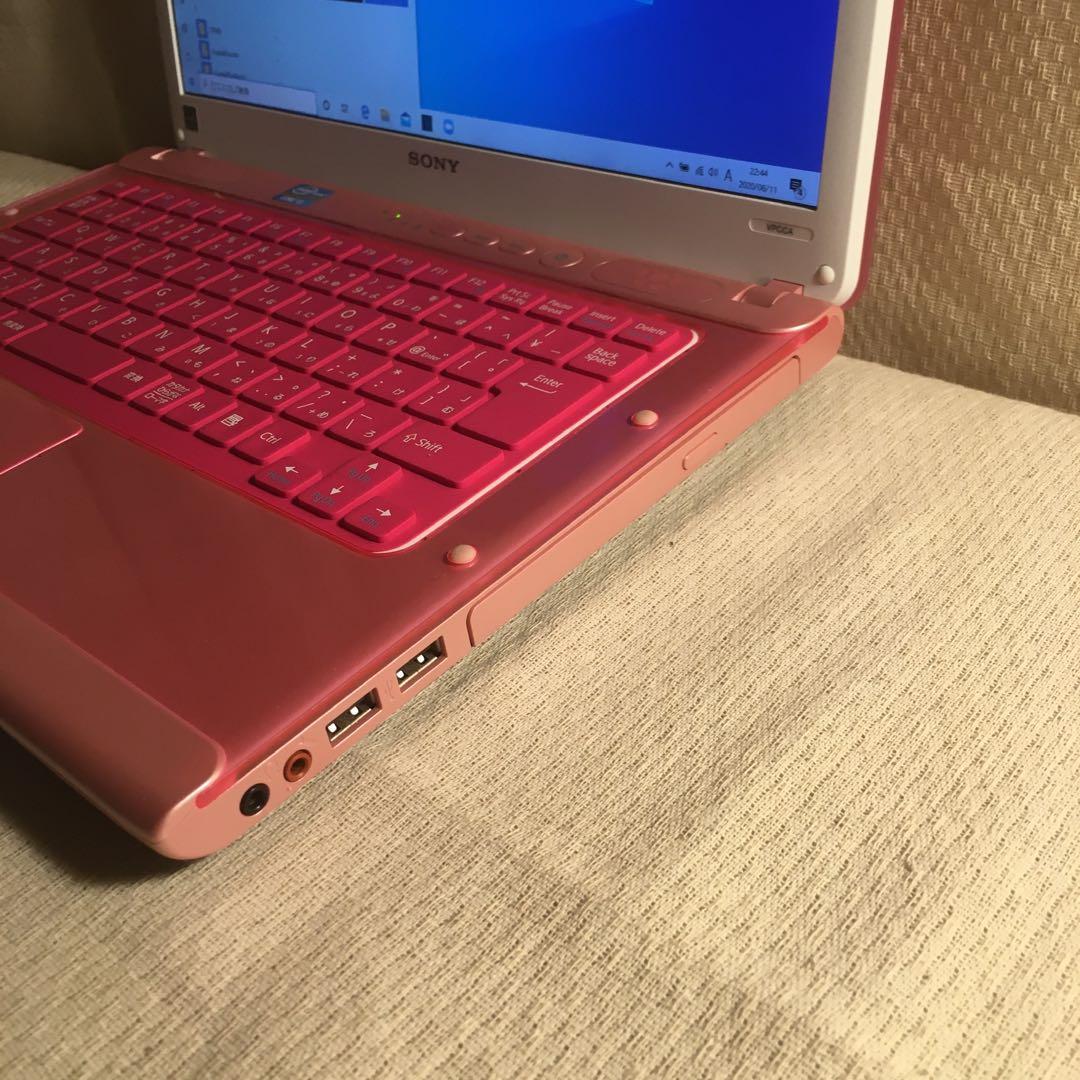 ピンク　Win11 Core i5超速　バイオ　DVDドライブ