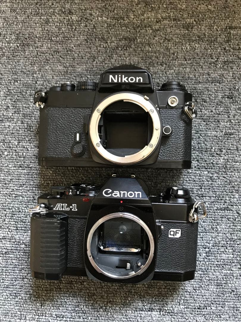 Nikon FE & Canon AL-1 フィルムカメラ セット　2個　U39