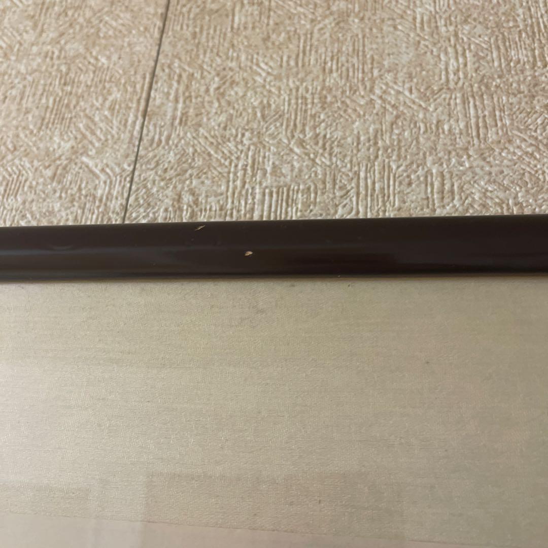 水墨画 赤い果物