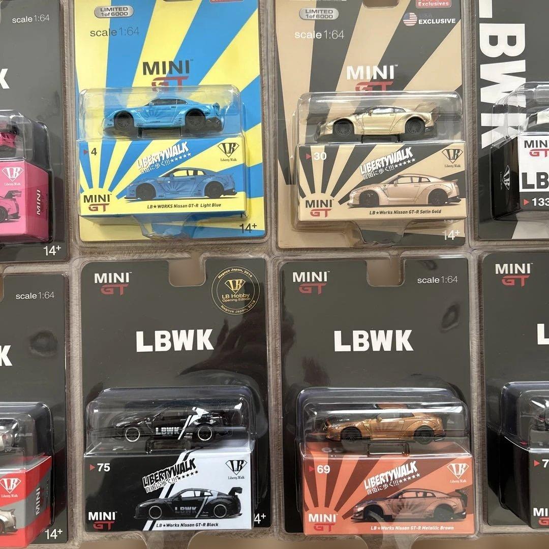 LIBERTY WALK MINI GT ミニカー 27台セット