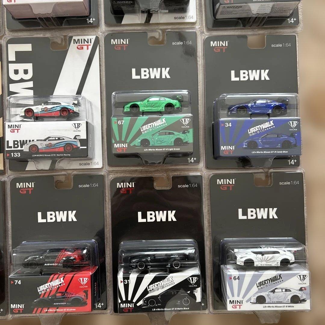 LIBERTY WALK MINI GT ミニカー 27台セット