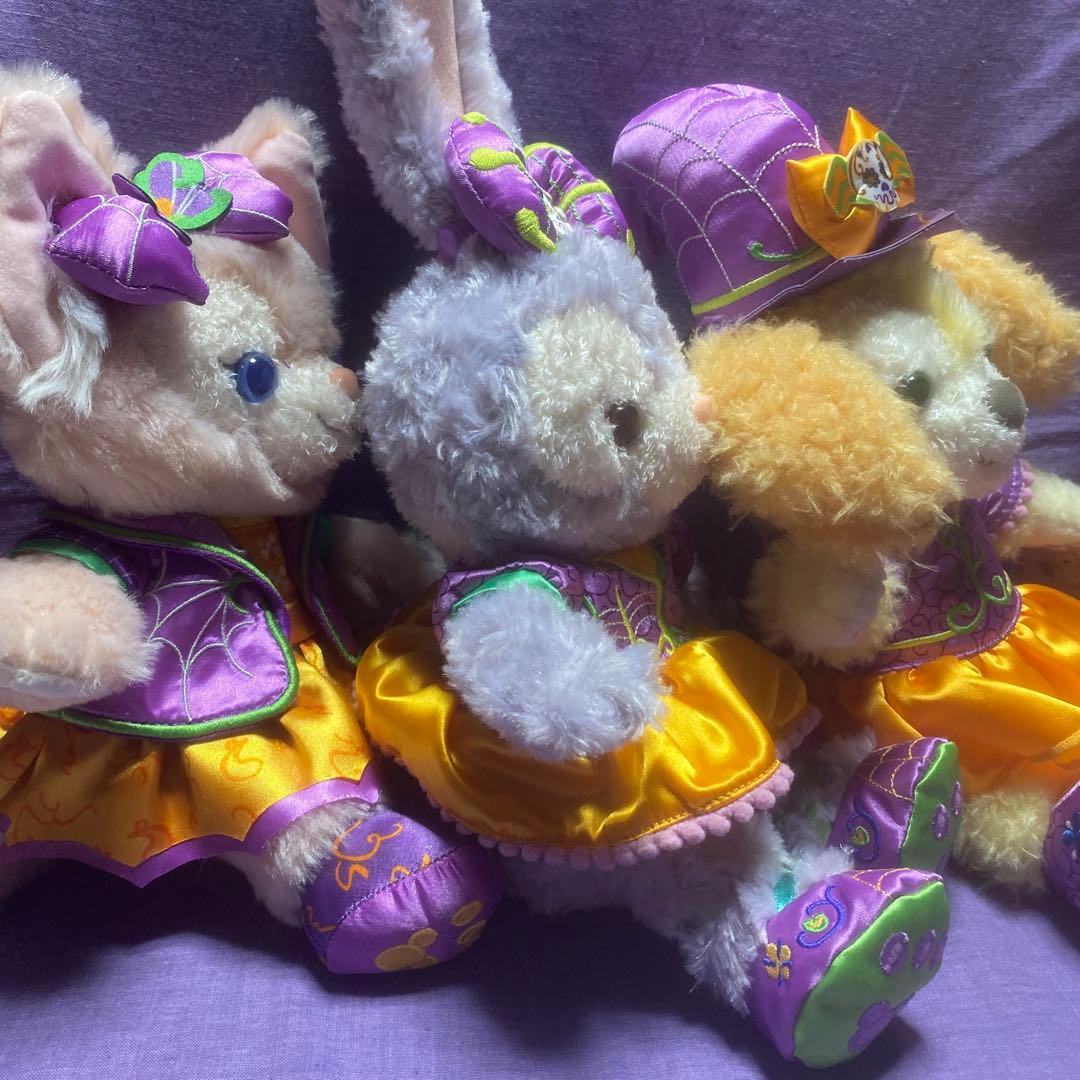 【香港ディズニー限定正規品】☆ステラルー☆リーナベル☆クッキーアン　ぬいぐるみ