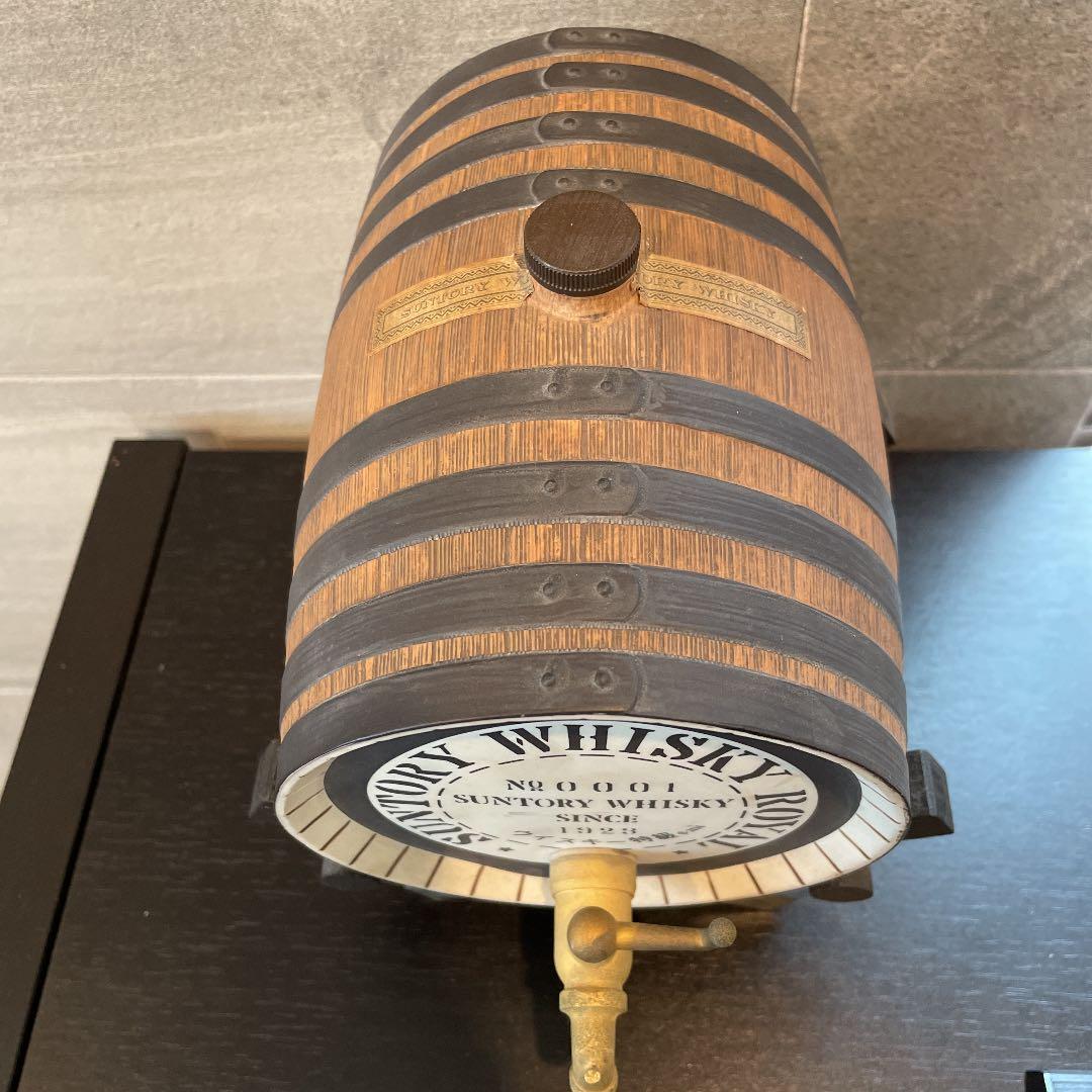 SUNTORY WHISKEY  樽 陶器 空瓶