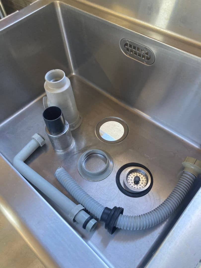 業務用 クリナップ1槽シンク 幅750×奥540 引取可能ステンレス