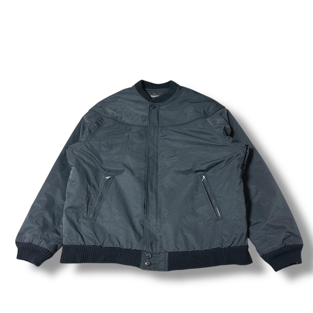 towncraft タウンクラフト　ダービージャケット　ブラック　裏地ペイズリー