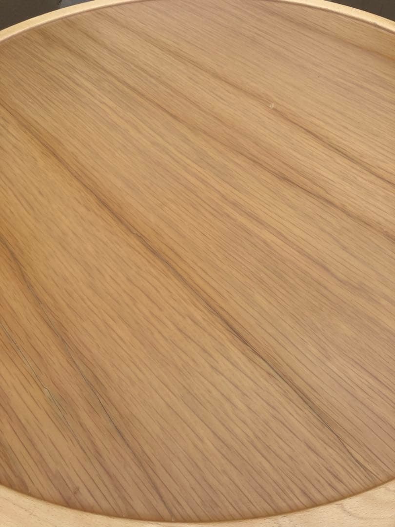 IDC大塚家具　秋田木工　ラウンド　カフェテーブル　ダイニングテーブル　曲木