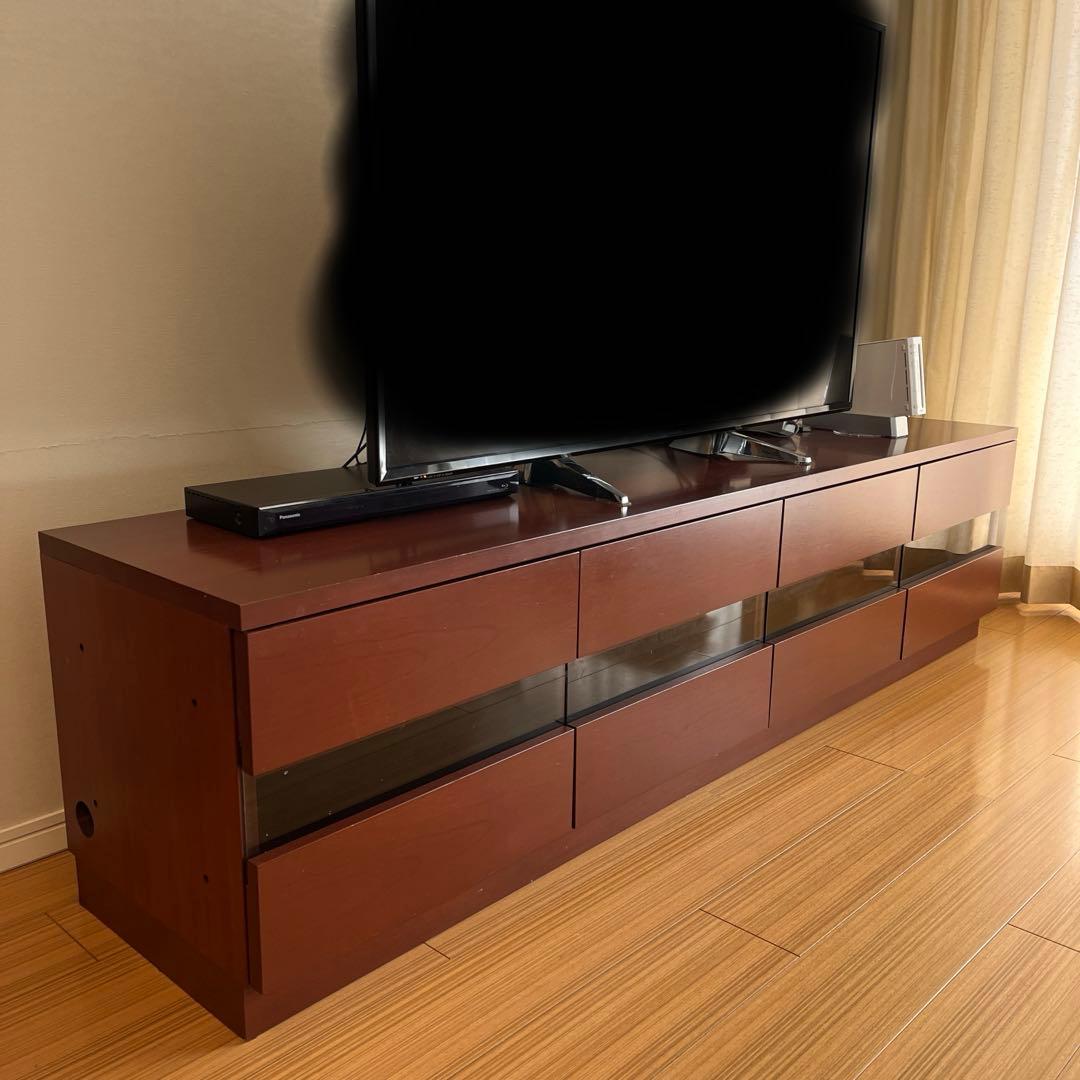 高橋工芸　ダークブラウン　アメリカンチェリー製　テレビ台