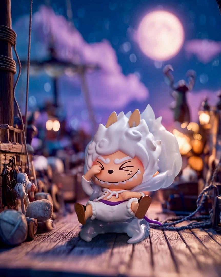 ポップマートLABUBU x ONE PIECEコラボ　フィギュアシークレット