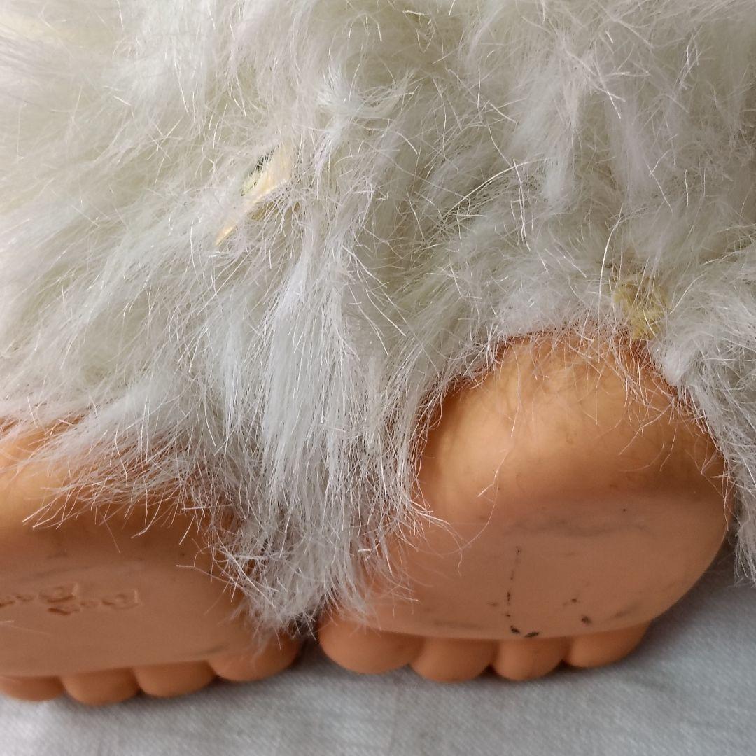 昭和レトロ　80s ベムベム　セキグチ　ソフビぬいぐるみ 雪男