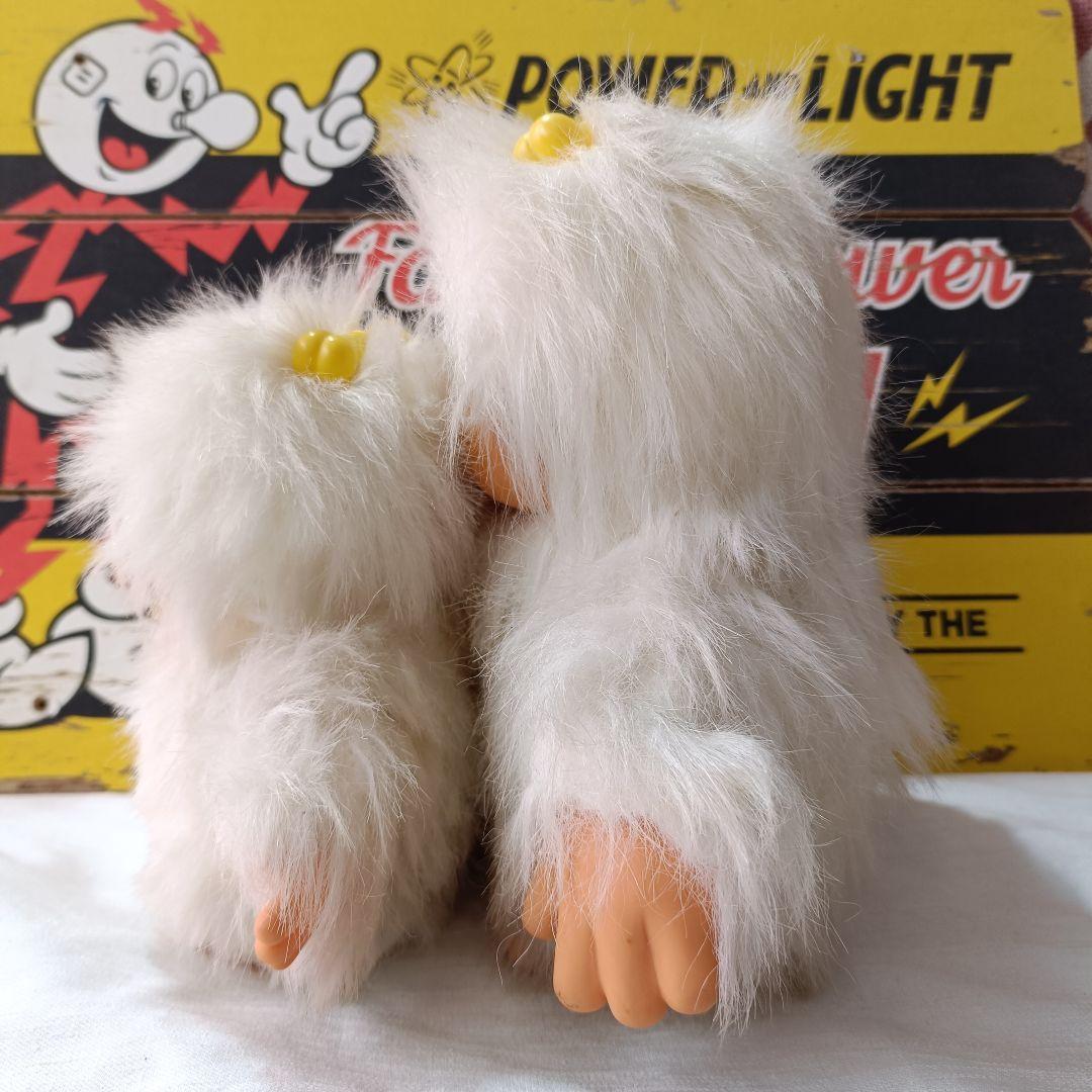 昭和レトロ　80s ベムベム　セキグチ　ソフビぬいぐるみ 雪男