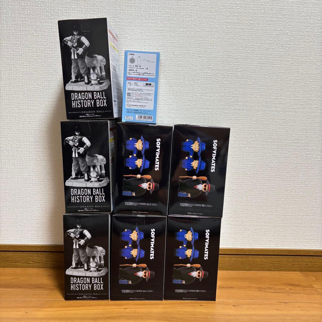 まとめ売り！ ドラゴンボール フィギュア ドラゴンレーダー型スピーカー セット