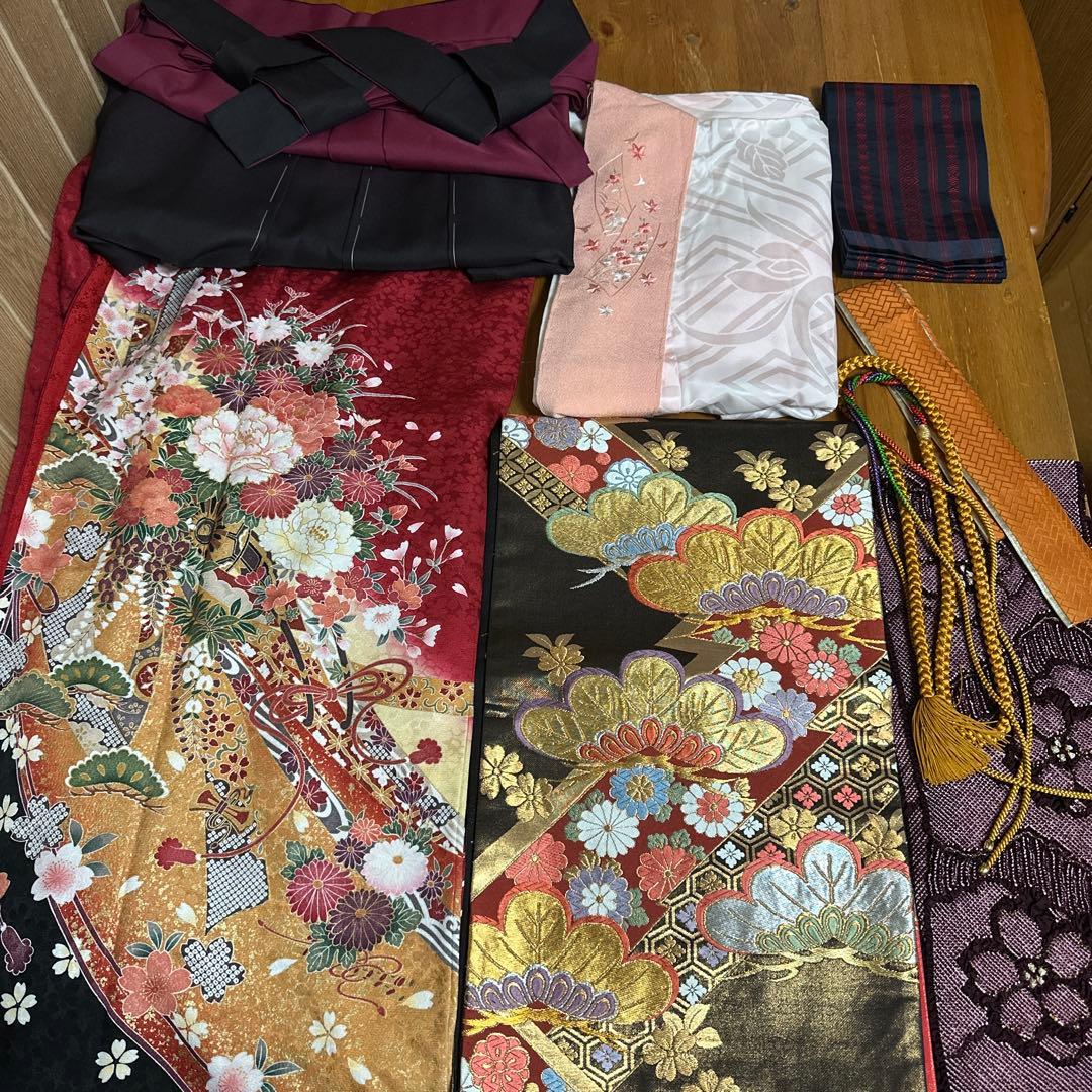 振袖　卒業式袴　袋帯　長襦袢　小物セット