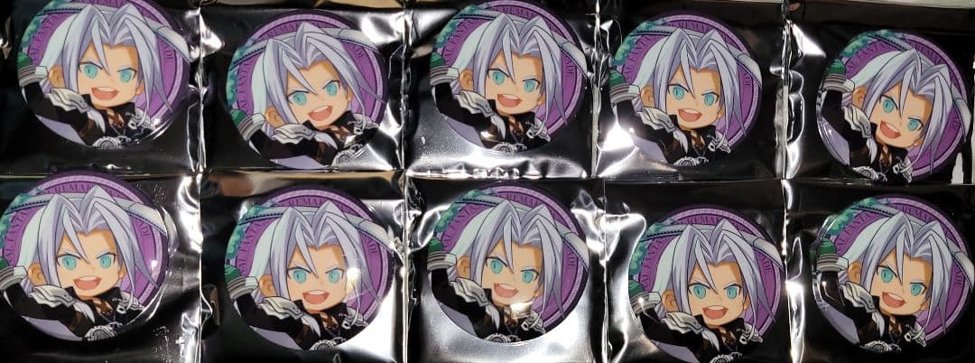 ファイナルファンタジー7 JR東海 セフィロス 缶バッジ 10点 セット