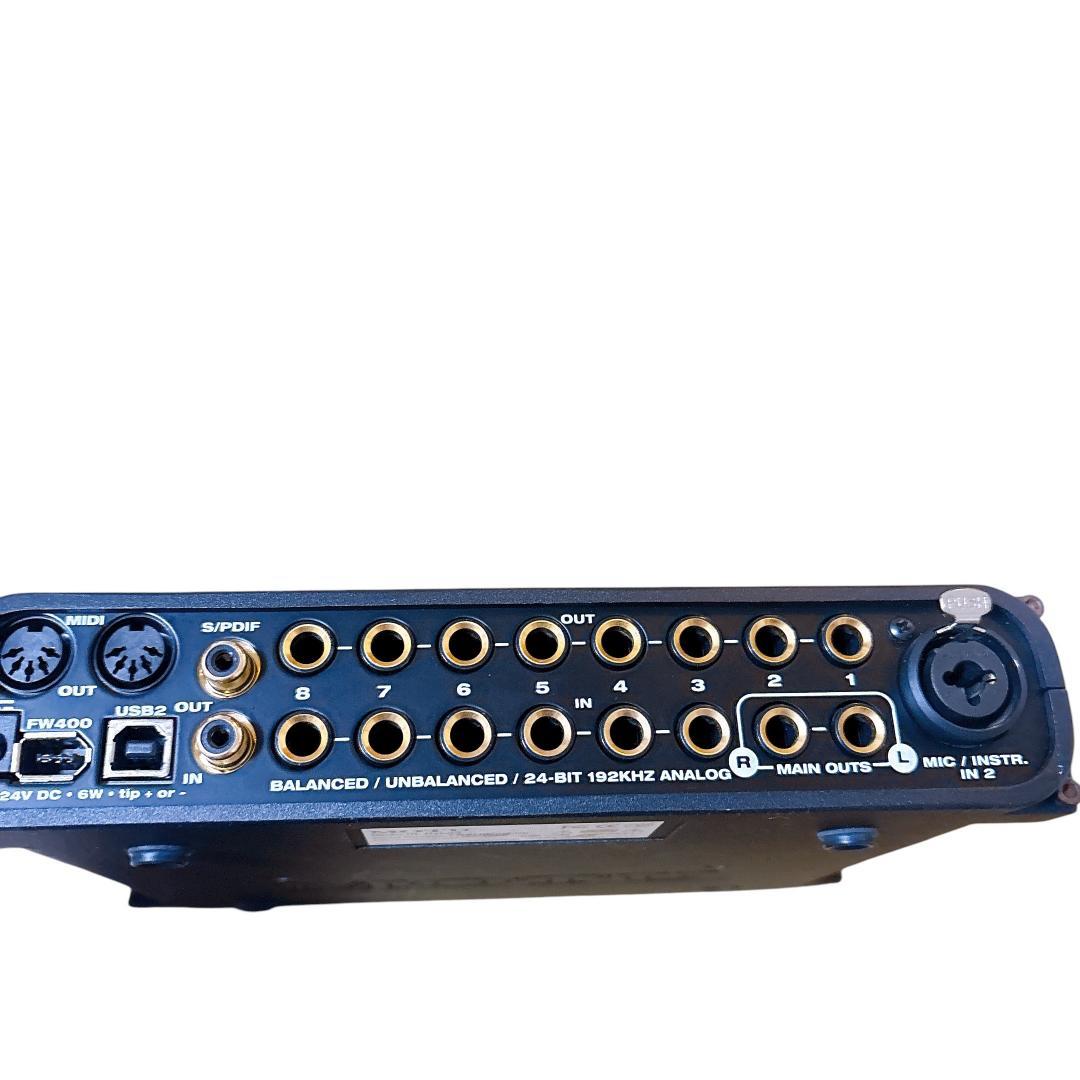 MOTU【UltraLite mk3 Hybrid】インターフェイス