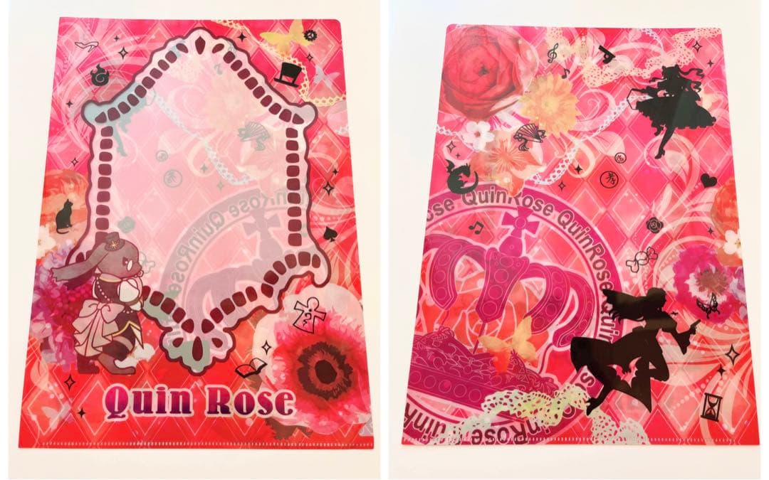 クインロゼ 通販特典クリアファイル ハートの国のアリス クリムゾンエンパイア