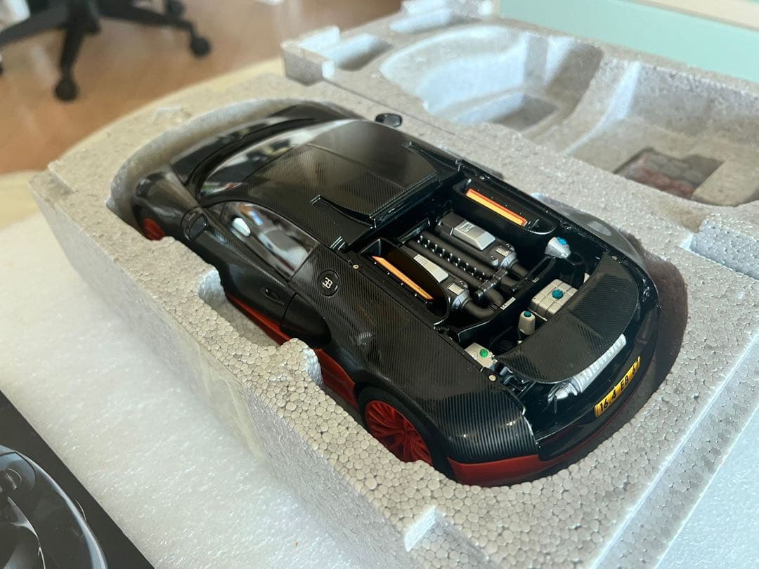 希少 オートアート ブガッティウェイロン ワールドレコードエディション 特別仕樣