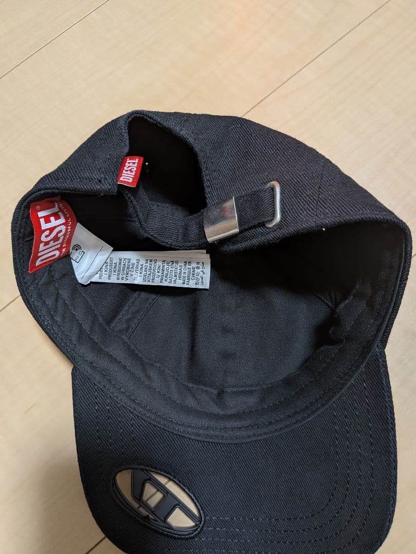 タイムセール！！DIESEL ディーゼル　c-plakロゴキャップ